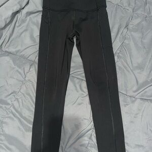 Girls Black spandex leggings